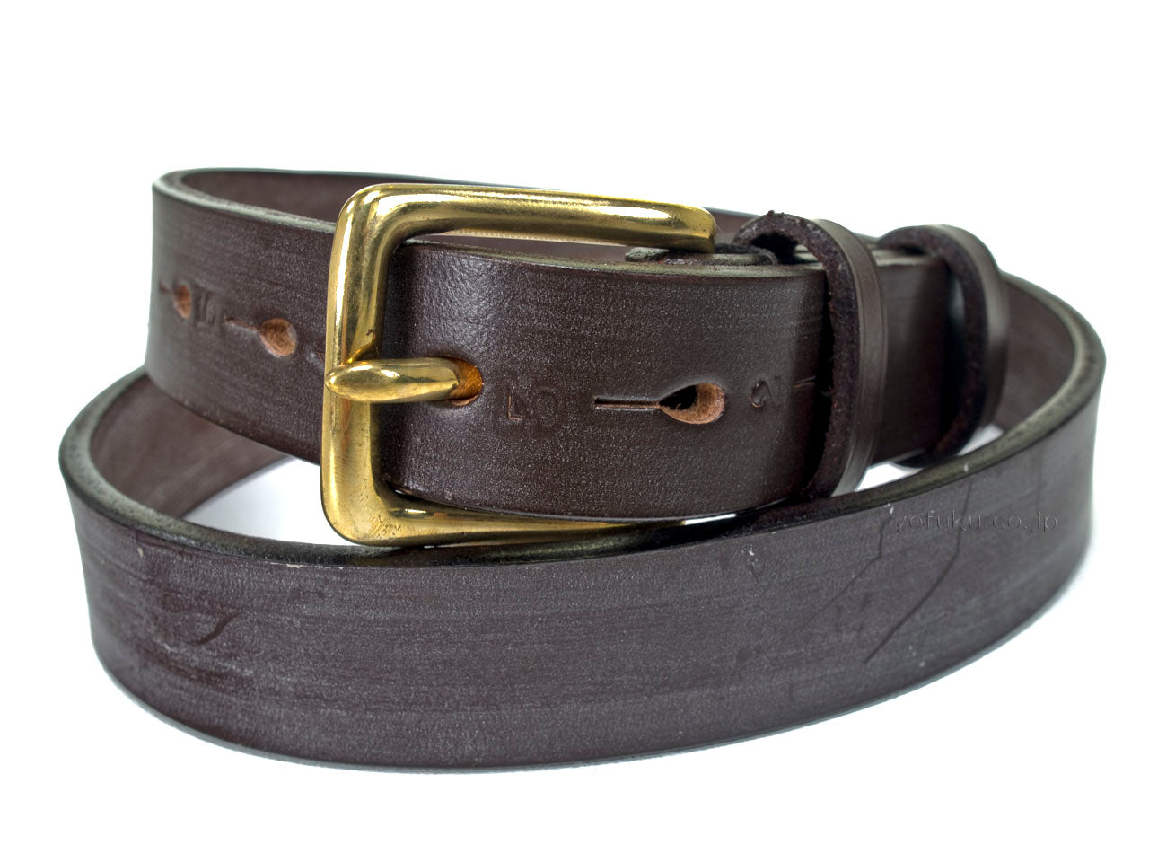 REAL HARNESS Stirrup Saddlery Leather Belt リアルハーネス サドルレザー 一枚革ベルト 28mm