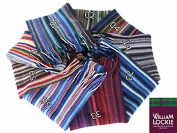 WILLIAM LOCKIE 02890 スコットランド製ラムウール ニットマフラー