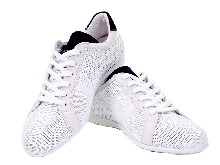 ジャンフランコ ラッタンツィ GIANFRANCO LATTANZI 6097 CALF WHITE/STAMPA/NVY