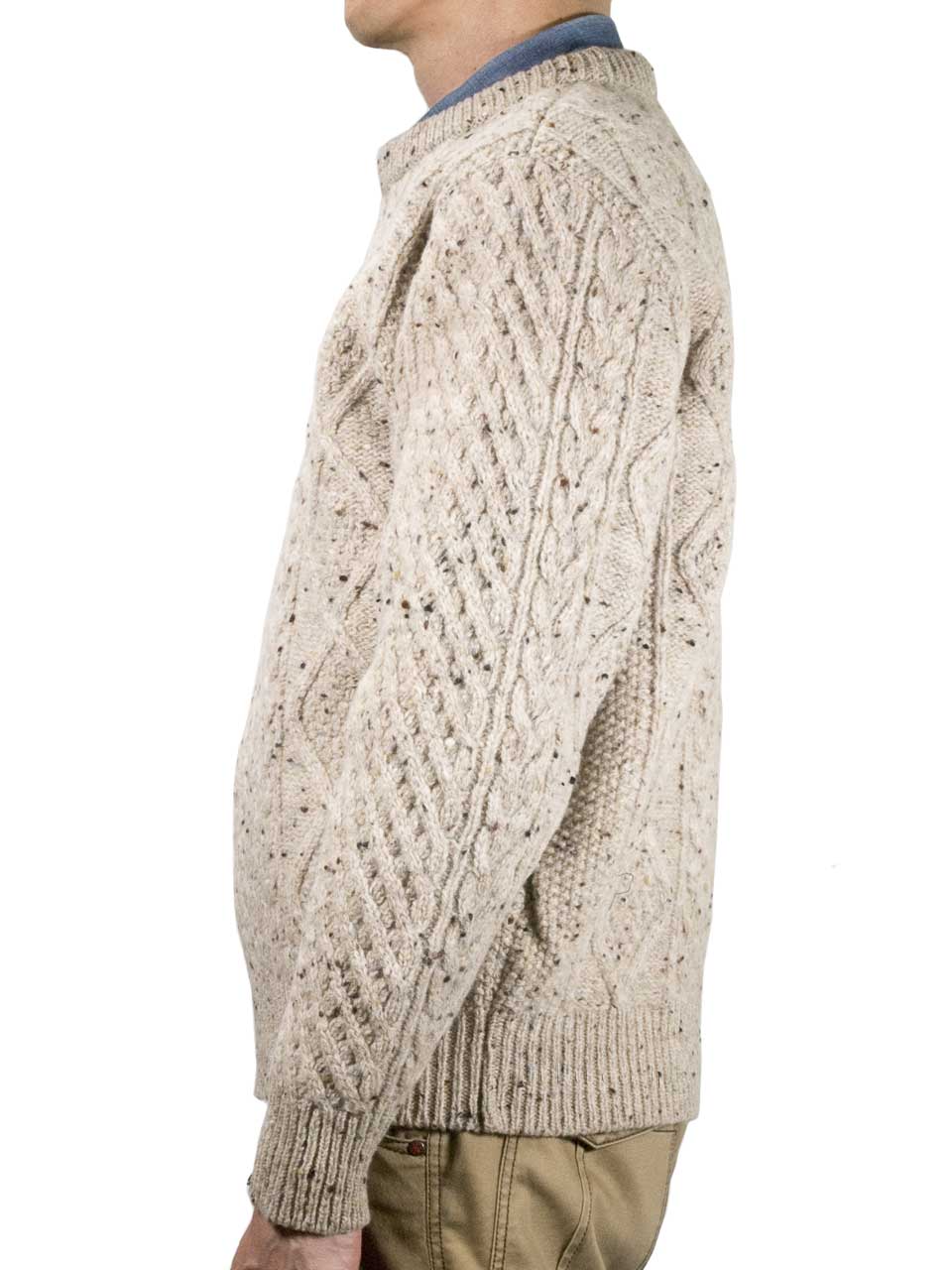 Brad Fourd 296182 5Gネップ アラン柄 クルーネックセーター SUZUKI 洋服店