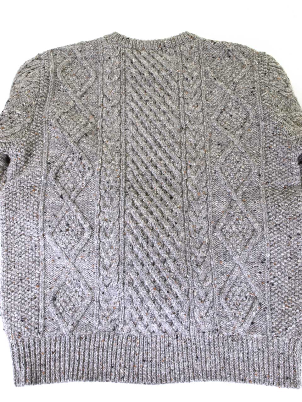 Brad Fourd 296182 5Gネップ アラン柄 クルーネックセーター SUZUKI 洋服店