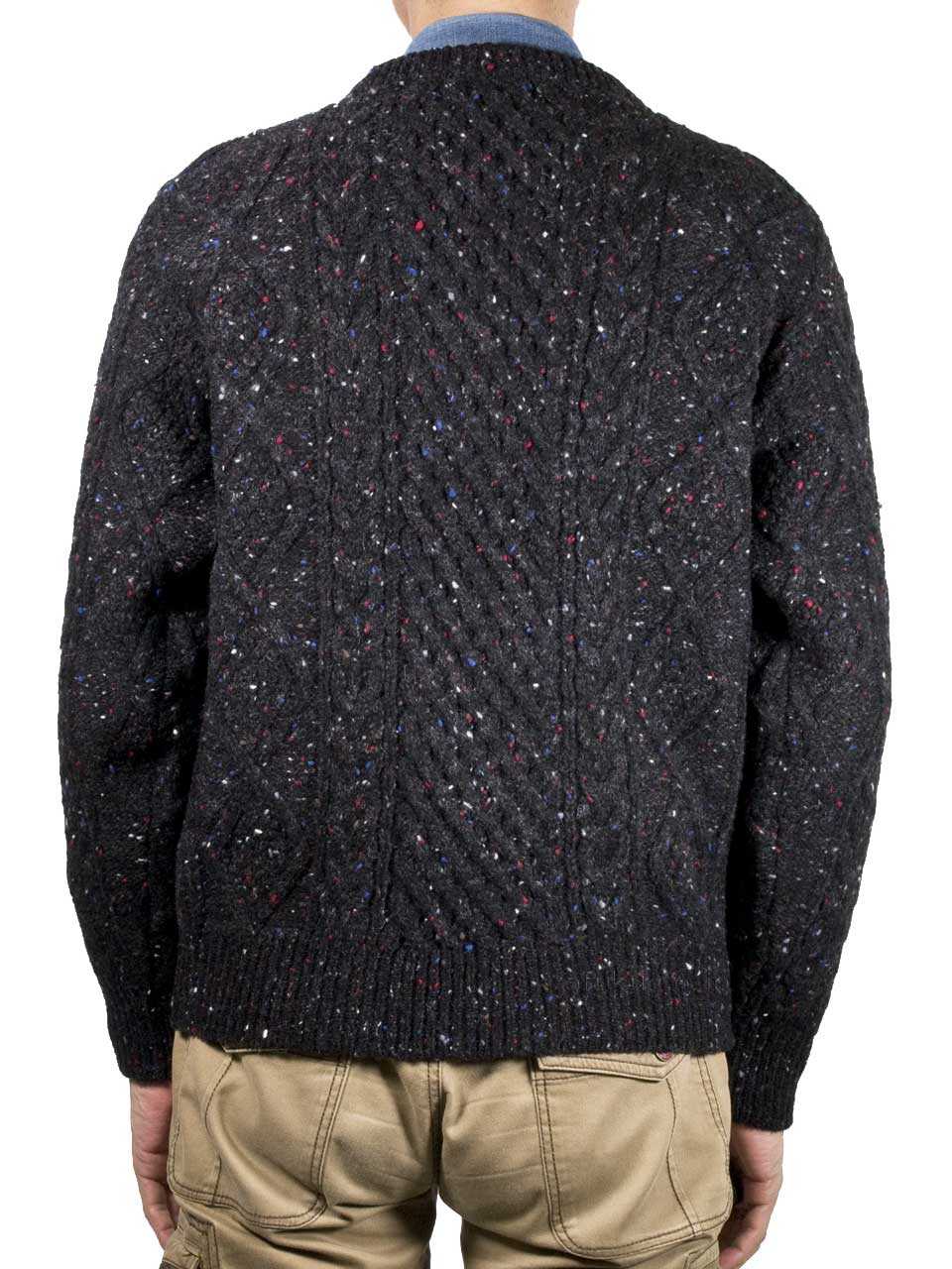 Brad Fourd 296182 5Gネップ アラン柄 クルーネックセーター SUZUKI 洋服店