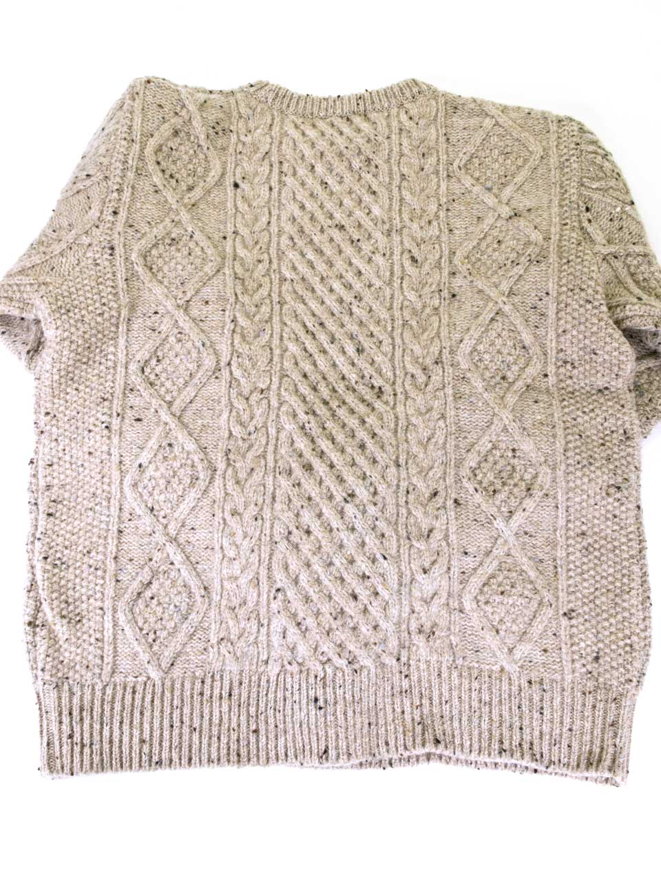 Brad Fourd 296182 5Gネップ アラン柄 クルーネックセーター SUZUKI 洋服店