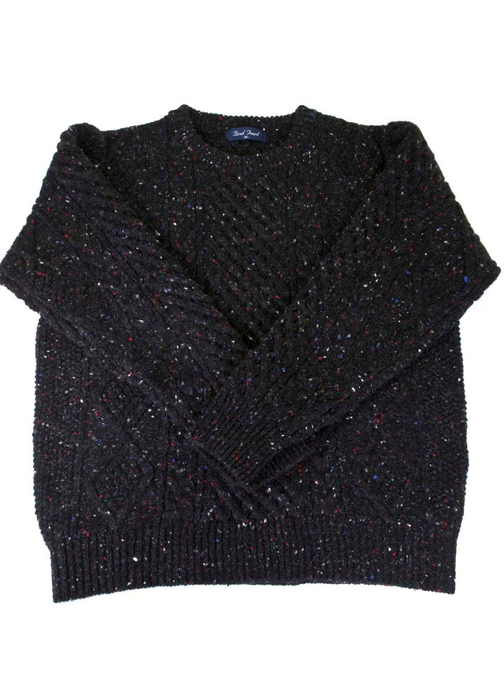 Brad Fourd 296182 5Gネップ アラン柄 クルーネックセーター SUZUKI 洋服店