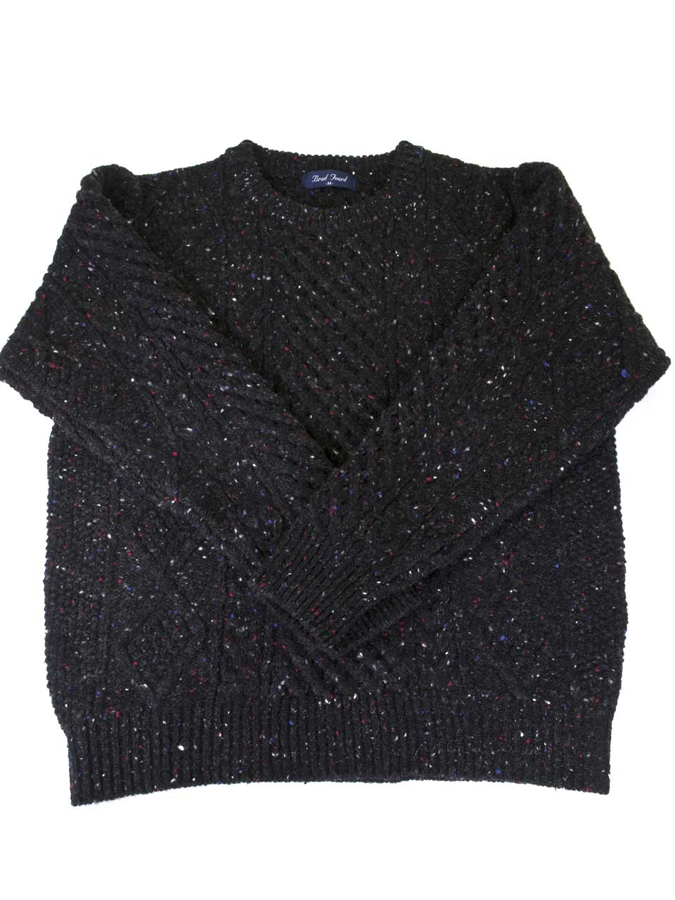 Brad Fourd 296182 5Gネップ アラン柄 クルーネックセーター SUZUKI 洋服店