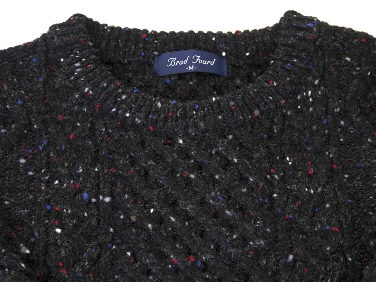 Brad Fourd 296182 5Gネップ アラン柄 クルーネックセーター SUZUKI 洋服店