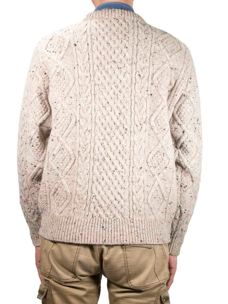 Brad Fourd 296182 5Gネップ アラン柄 クルーネックセーター SUZUKI 洋服店