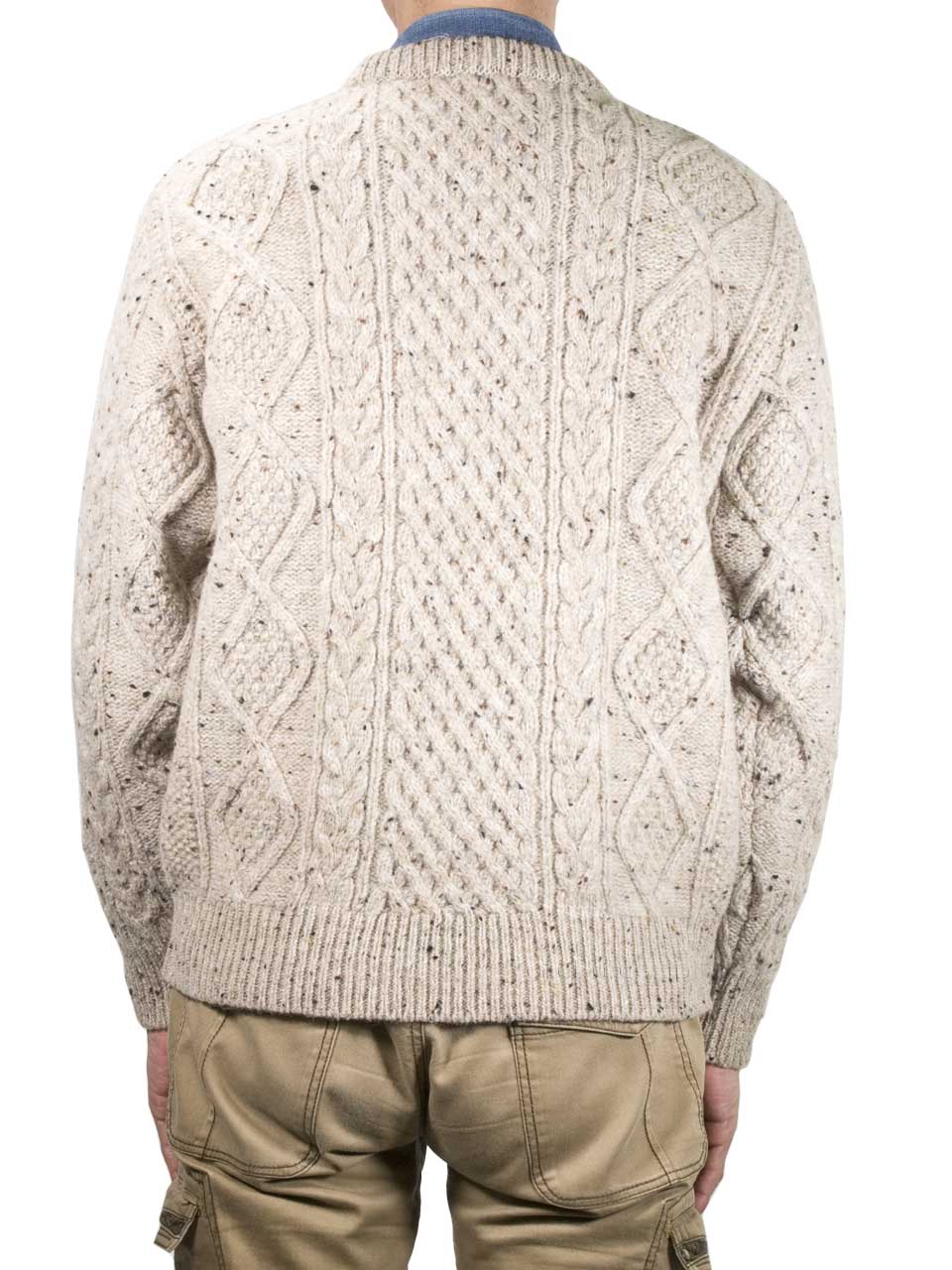 Brad Fourd 296182 5Gネップ アラン柄 クルーネックセーター SUZUKI 洋服店