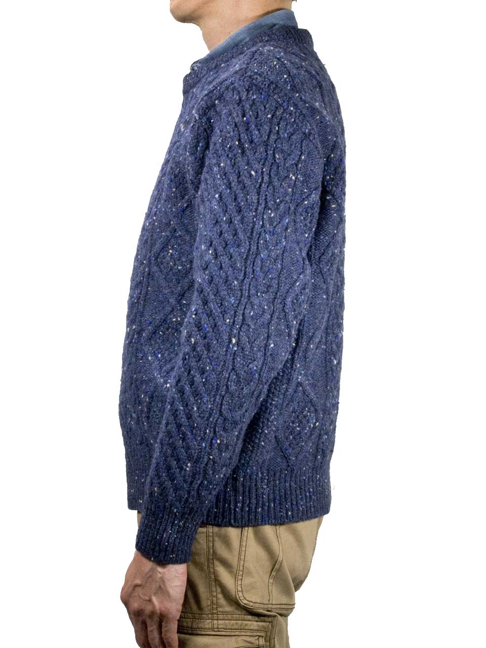 Brad Fourd 296182 5Gネップ アラン柄 クルーネックセーター SUZUKI 洋服店