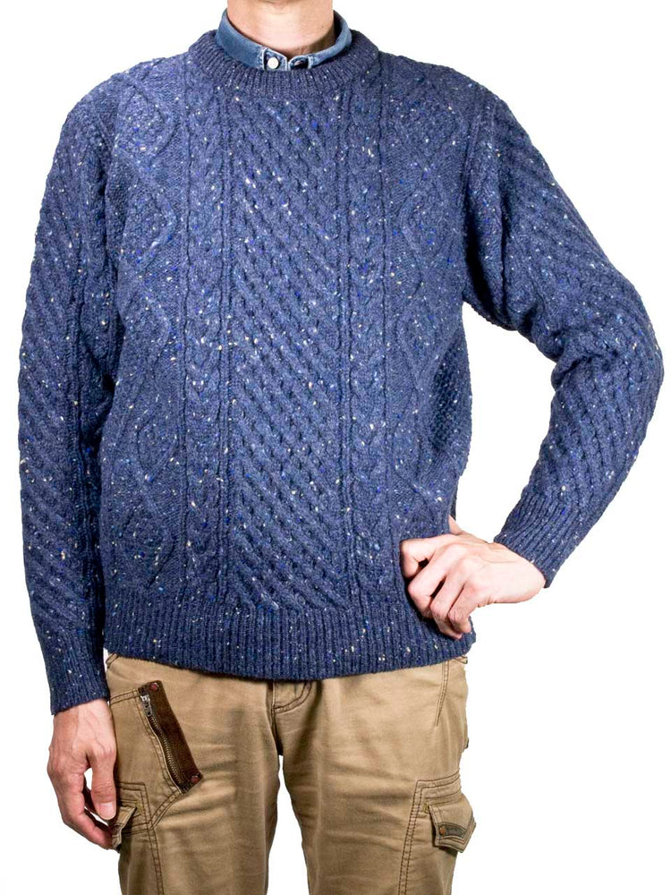 Brad Fourd 296182 5Gネップ アラン柄 クルーネックセーター SUZUKI 洋服店