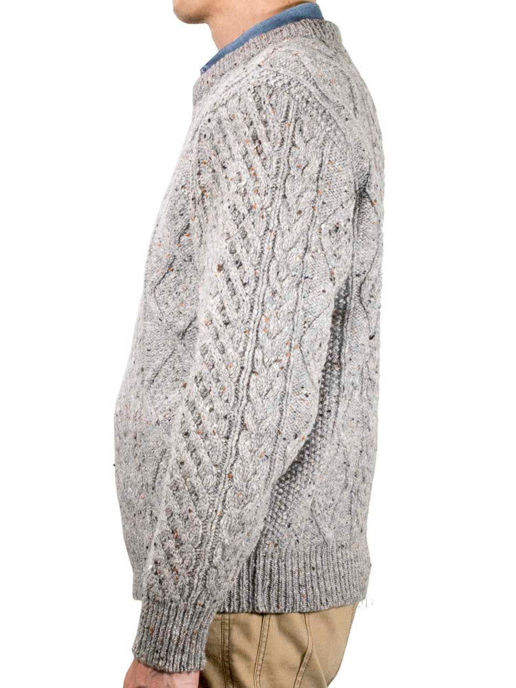 Brad Fourd 296182 5Gネップ アラン柄 クルーネックセーター SUZUKI 洋服店