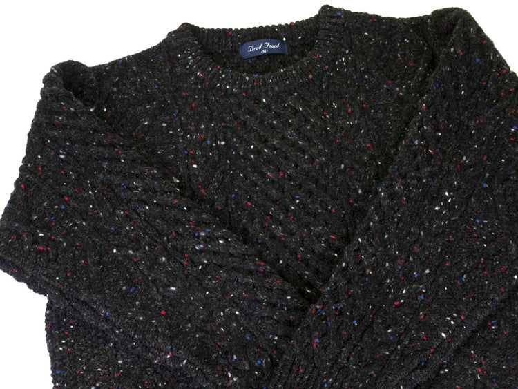 Brad Fourd 296182 5Gネップ アラン柄 クルーネックセーター SUZUKI 洋服店