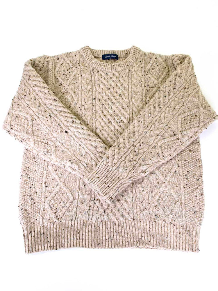 Brad Fourd 296182 5Gネップ アラン柄 クルーネックセーター SUZUKI 洋服店