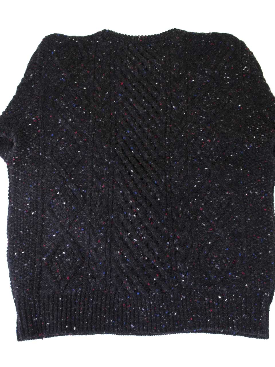 Brad Fourd 296182 5Gネップ アラン柄 クルーネックセーター SUZUKI 洋服店