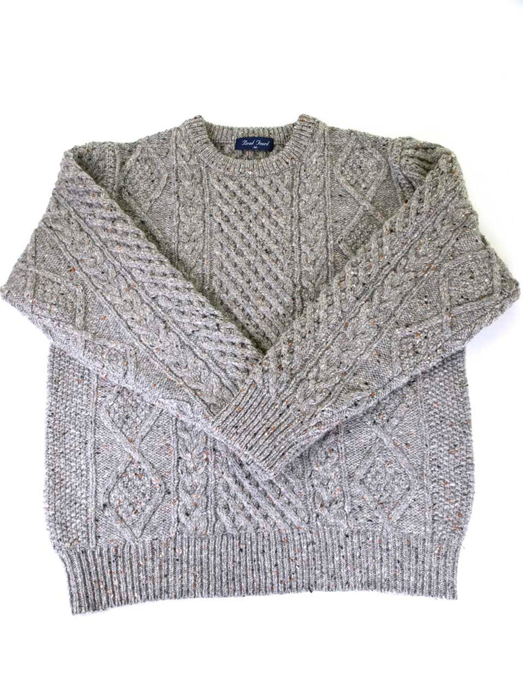 Brad Fourd 296182 5Gネップ アラン柄 クルーネックセーター SUZUKI 洋服店