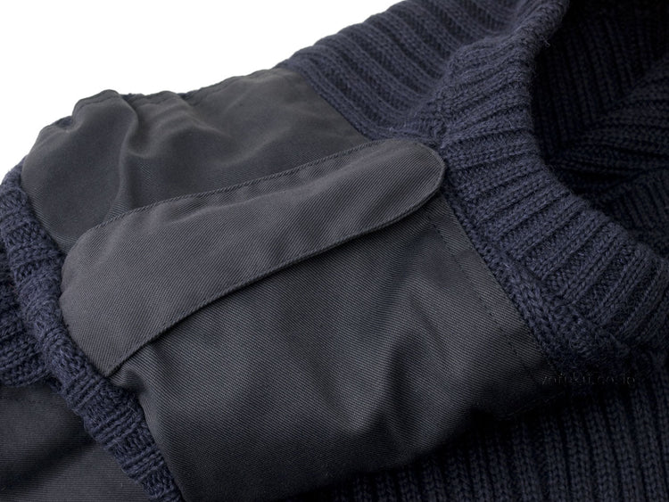 COMMANDO  753 ロイヤルネイビー Vセーター SUZUKI 洋服店