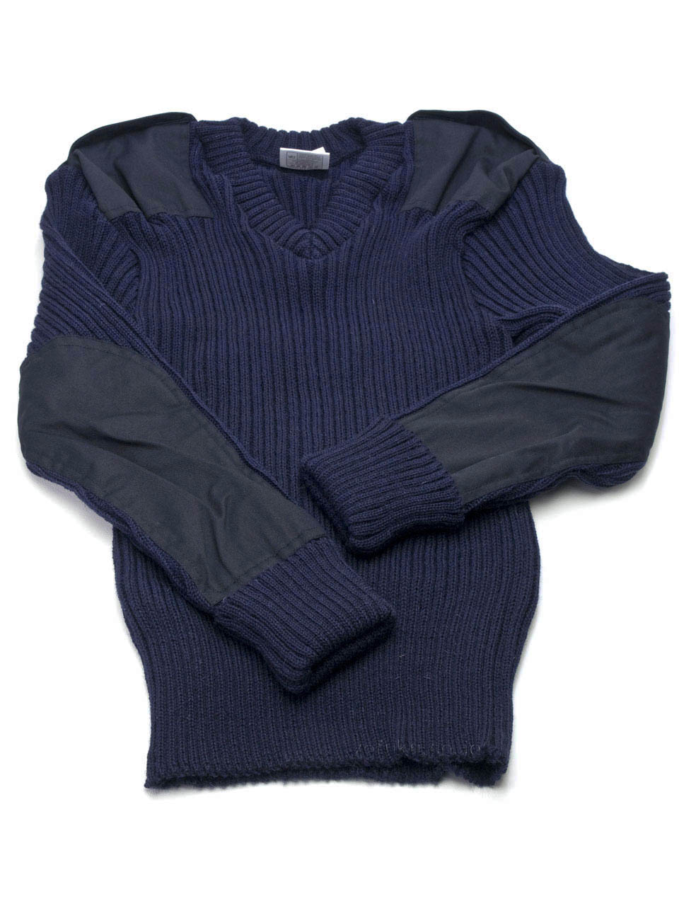 COMMANDO  753 ロイヤルネイビー Vセーター SUZUKI 洋服店