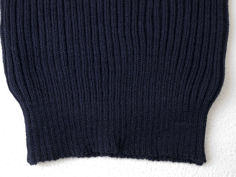 COMMANDO  753 ロイヤルネイビー Vセーター SUZUKI 洋服店