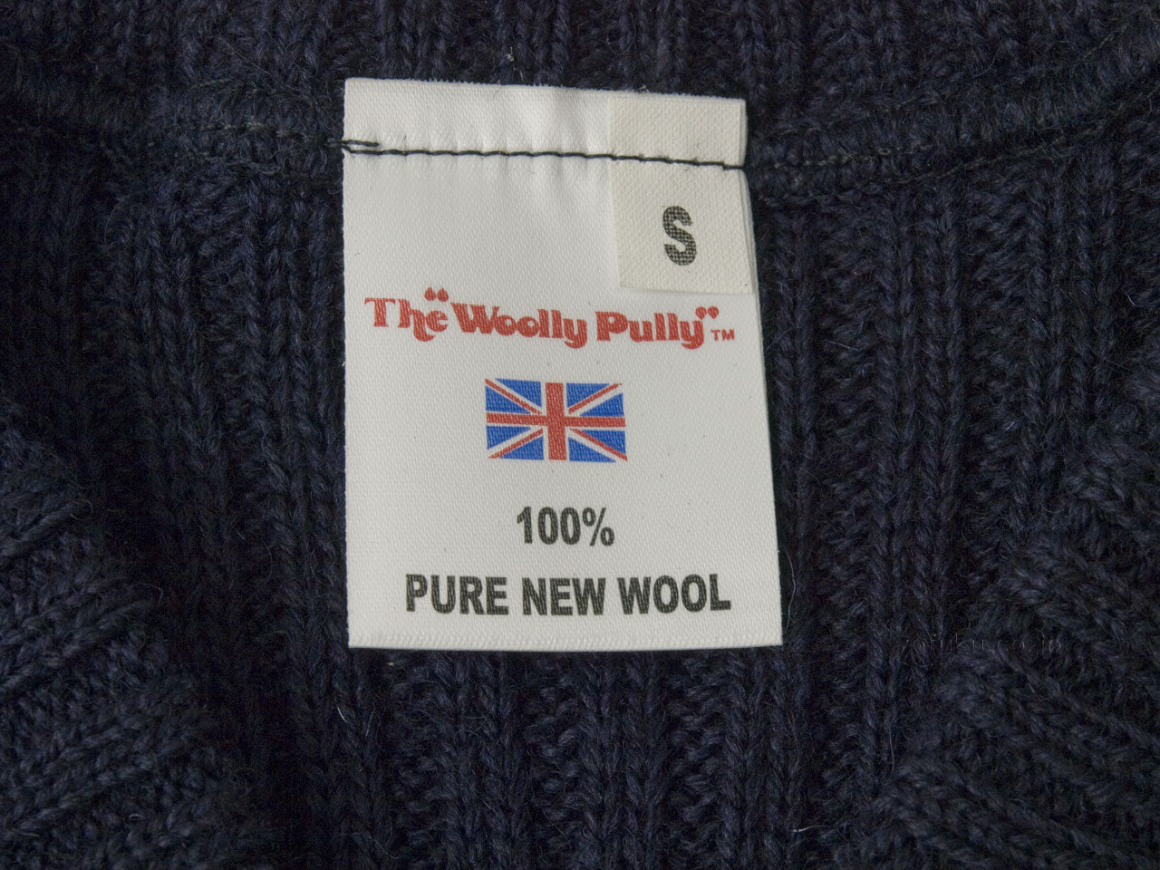 COMMANDO  753 ロイヤルネイビー Vセーター SUZUKI 洋服店