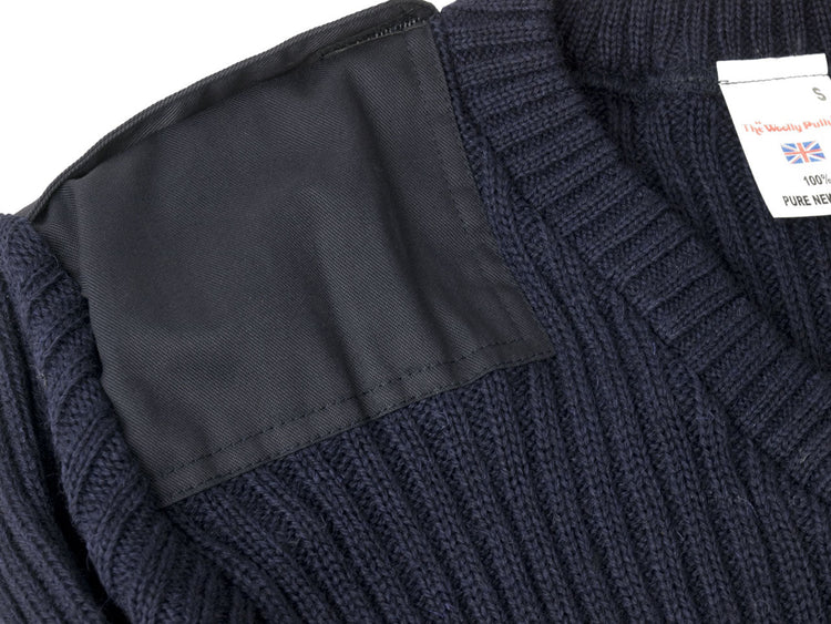 COMMANDO  753 ロイヤルネイビー Vセーター SUZUKI 洋服店