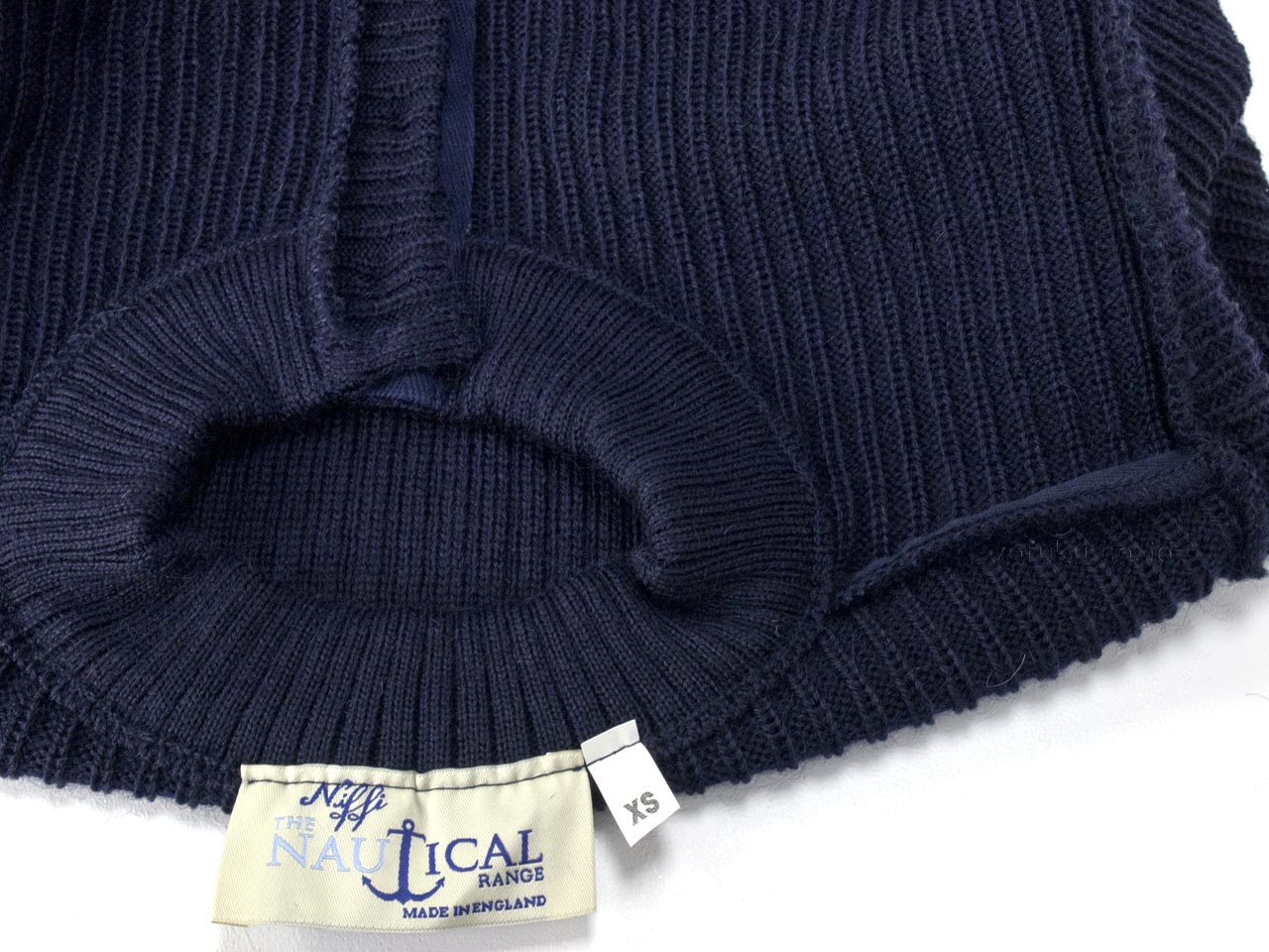 COMMANDO  NAUTICAL 41094 Navy ヘンリーネックセーター Henly SUZUKI 洋服店