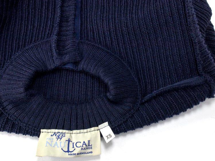 COMMANDO  NAUTICAL 41094 Navy ヘンリーネックセーター Henly SUZUKI 洋服店