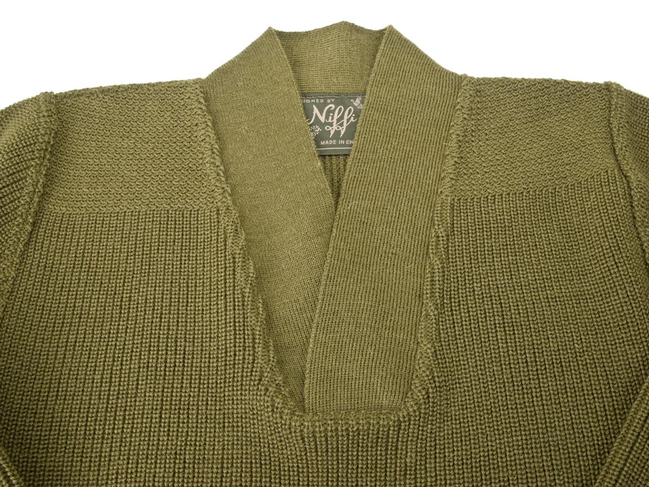 COMMANDO  Niffi 41015 Olive エンジニアセーター A-1 Type SUZUKI 洋服店