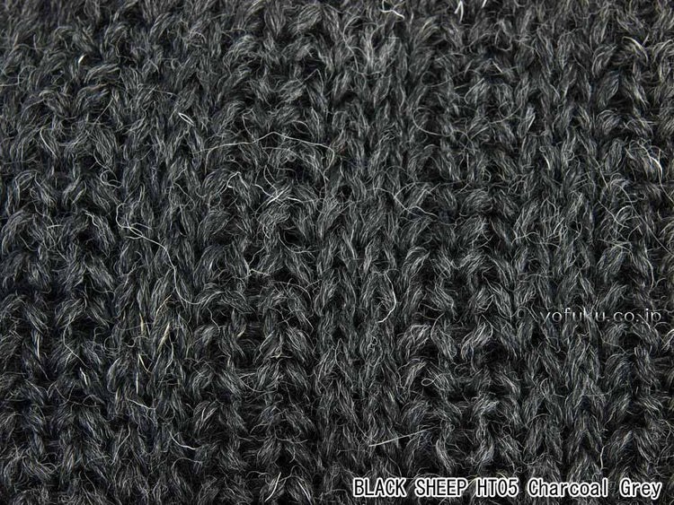 ブラックシープ ワッチキャップ BLACK SHEEP HT05 （太編み）cgr