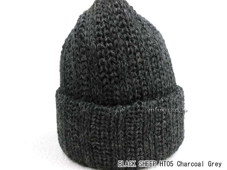 ブラックシープ ワッチキャップ BLACK SHEEP HT05 （太編み）cgr