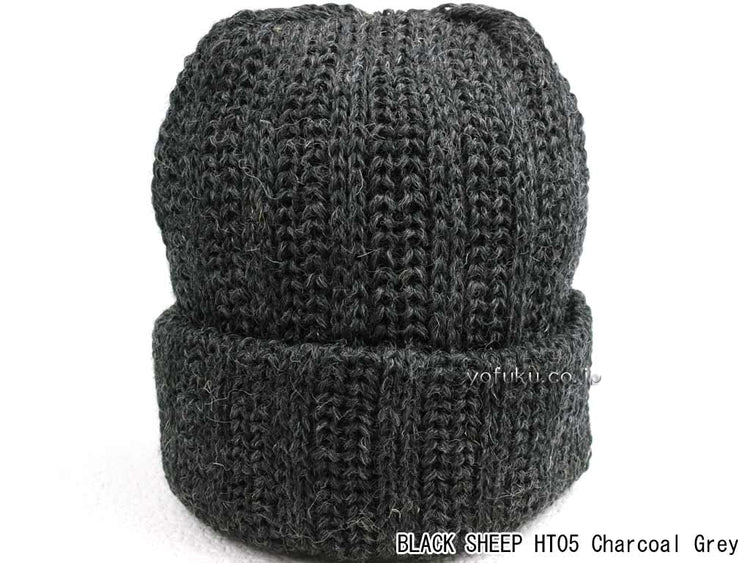 ブラックシープ ワッチキャップ BLACK SHEEP HT05 （太編み）cgr