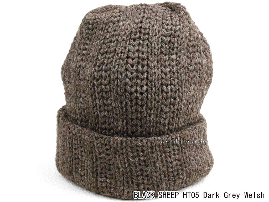 ブラックシープ ワッチキャップ BLACK SHEEP HT05 （太編み）dgw