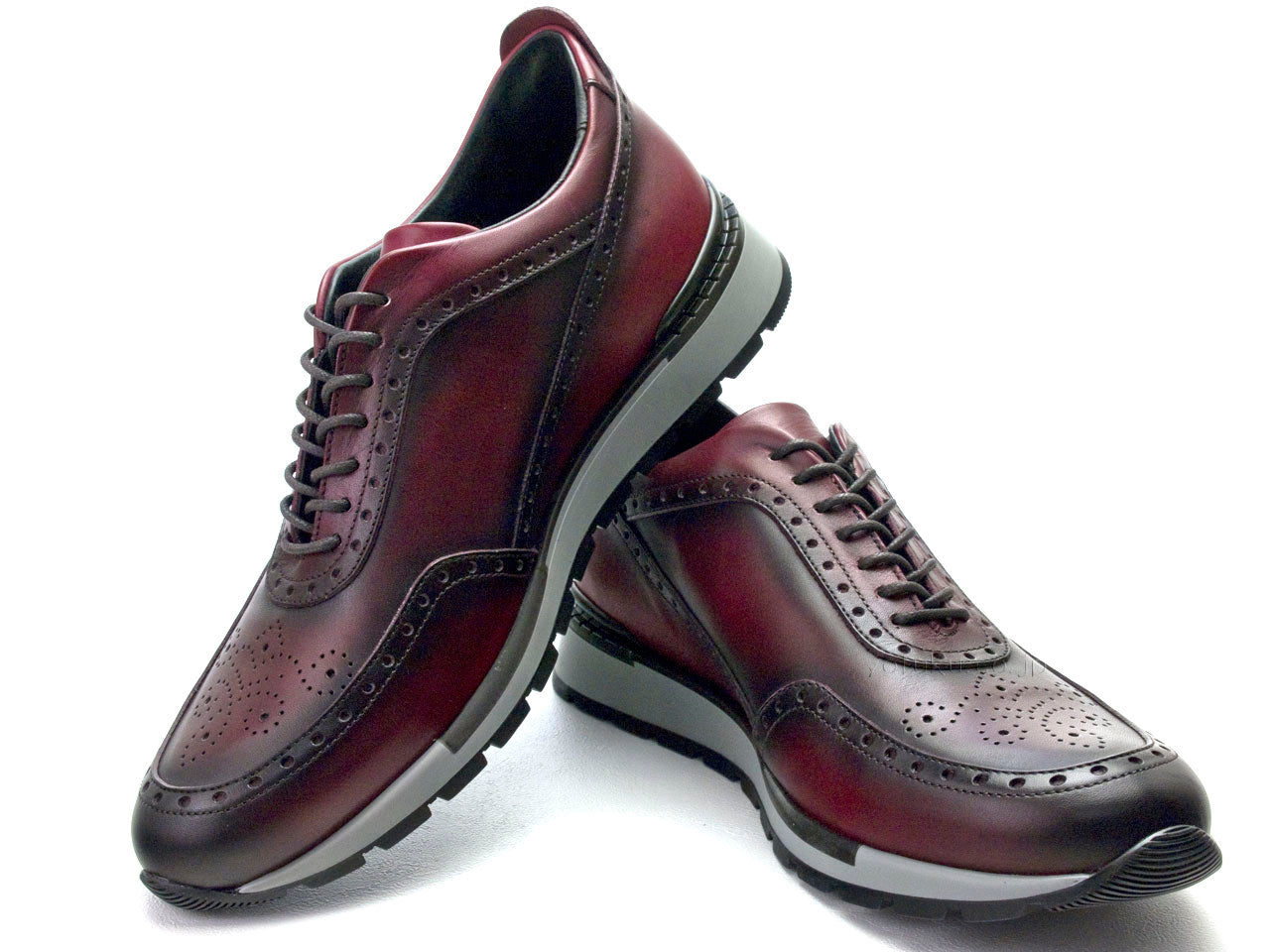 Dino Draghi F100 leather sneakers Dino Draghi F100 CRUST SFUMATO