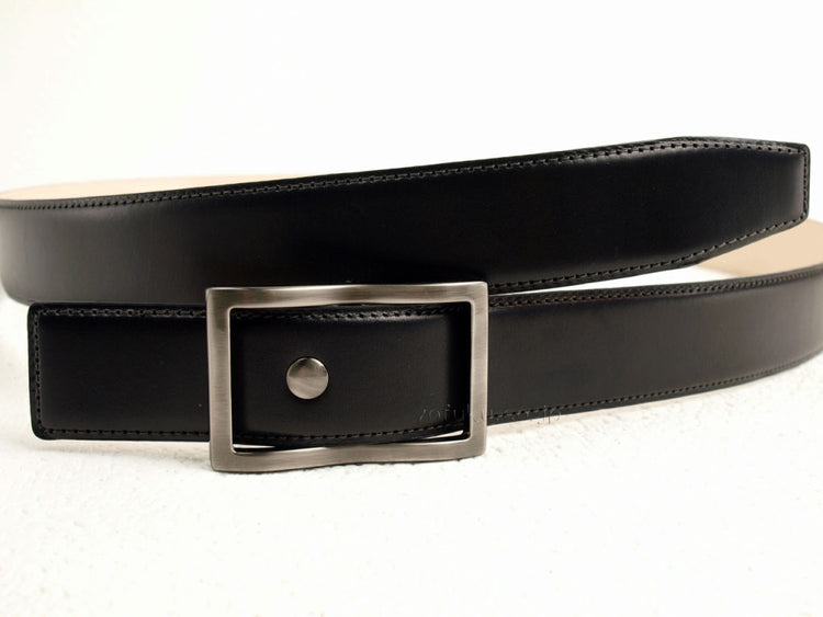Men's belt steplessly adjustable FURIKO buckle belt