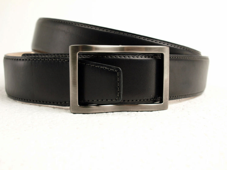 Men's belt steplessly adjustable FURIKO buckle belt