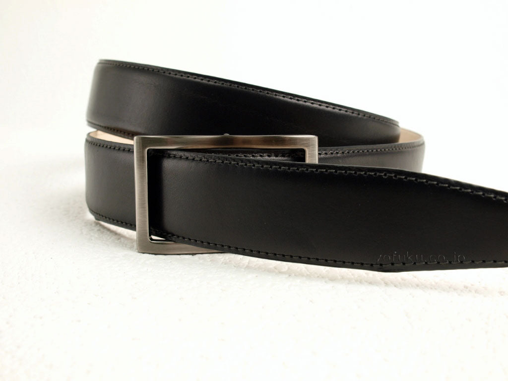 Men's belt steplessly adjustable FURIKO buckle belt