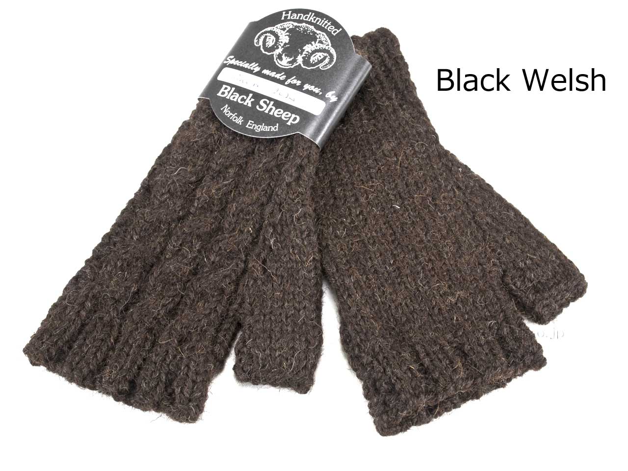 ブラックシープ フィンガーレス ミトン BLACK SHEEP CFM08A（手編み指無しミトン）bws