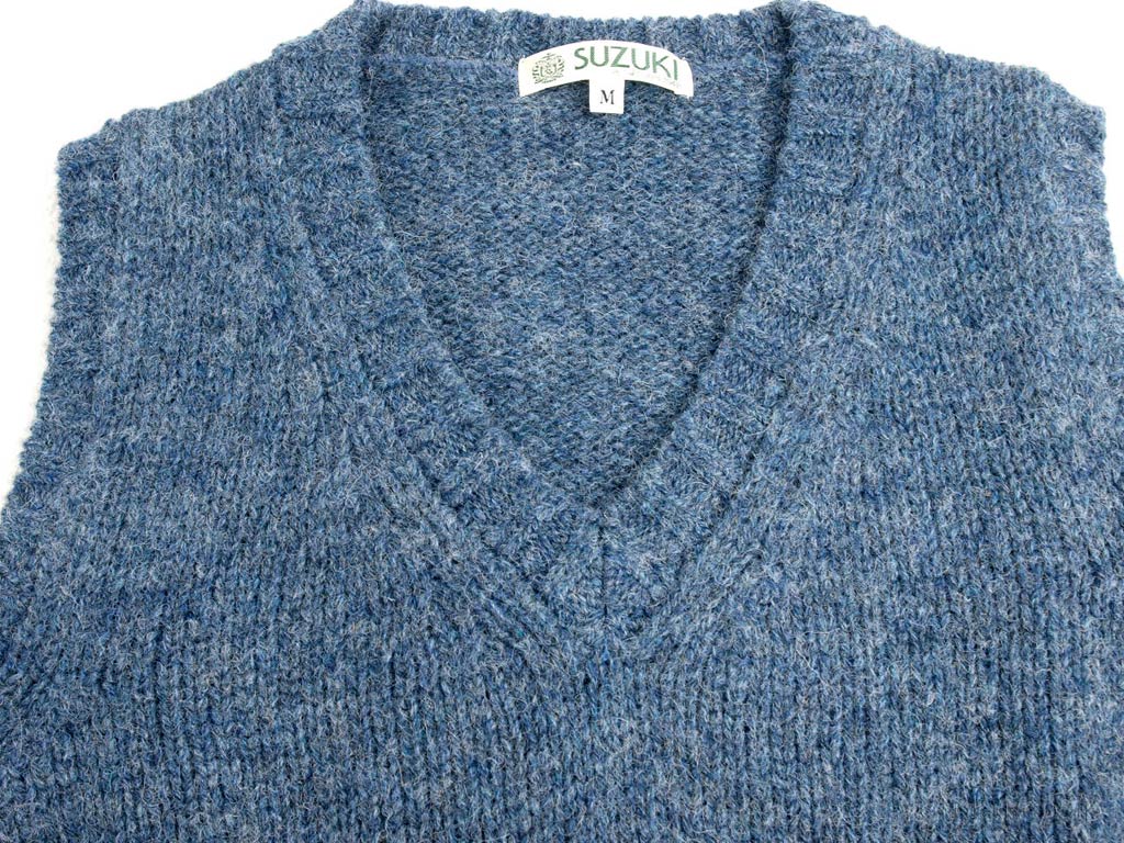 SUZUKI Original SZ02 Shetland V-Neck Vest