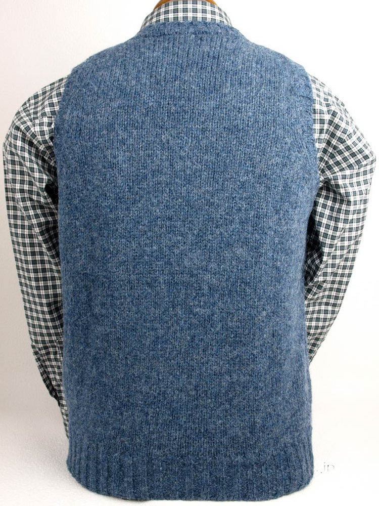 SUZUKI Original SZ02 Shetland V-Neck Vest