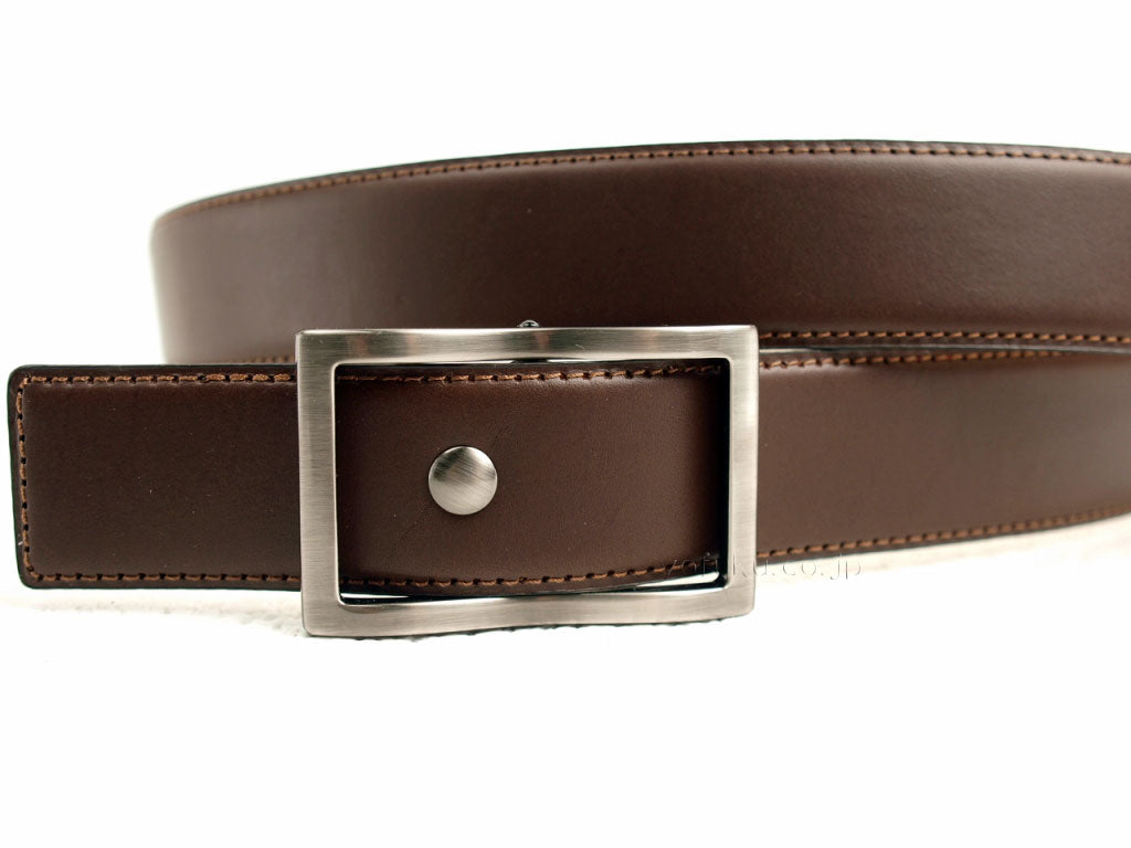 Men's belt steplessly adjustable FURIKO buckle belt