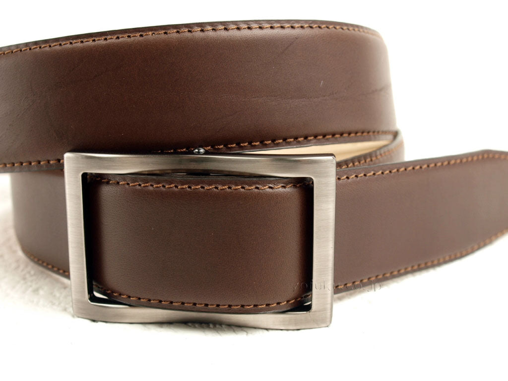 Men's belt steplessly adjustable FURIKO buckle belt