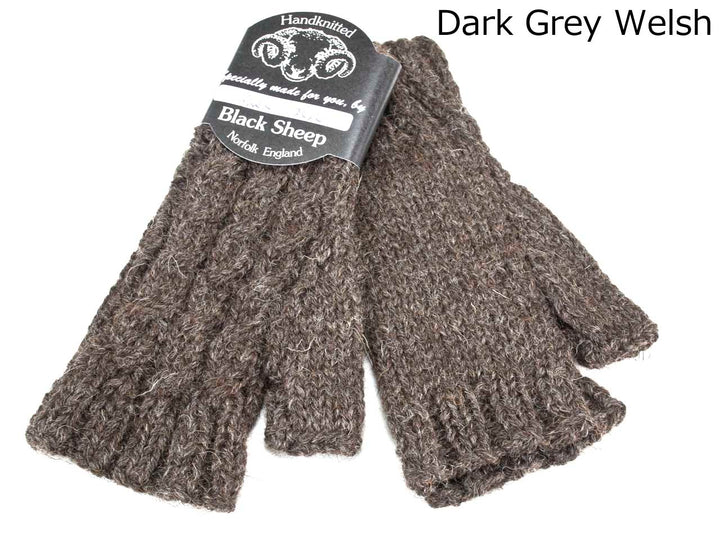 ブラックシープ フィンガーレス ミトン BLACK SHEEP CFM08A（手編み指無しミトン）dgw