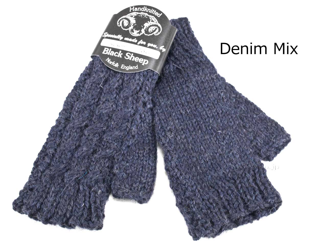 ブラックシープ フィンガーレス ミトン BLACK SHEEP CFM08A（手編み指無しミトン）dnm