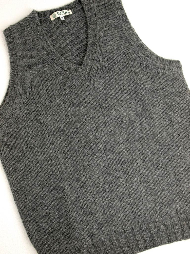 SUZUKI Original SZ02 Shetland V-Neck Vest