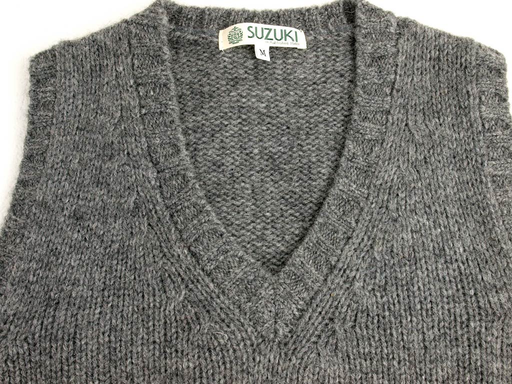 SUZUKI Original SZ02 Shetland V-Neck Vest