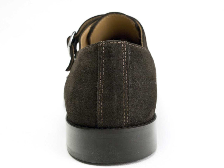 Dino Draghi 700 Suede Double Monk Dino Draghi 700 CAMOSCIO T.MORO DOUBLE MONKSTRAP