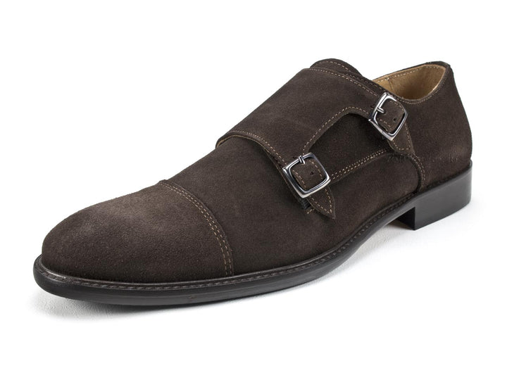ディーノ ドラーギ 700 スエード ダブルモンク Dino Draghi 700 CAMOSCIO T.MORO DOUBLE MONKSTRAP