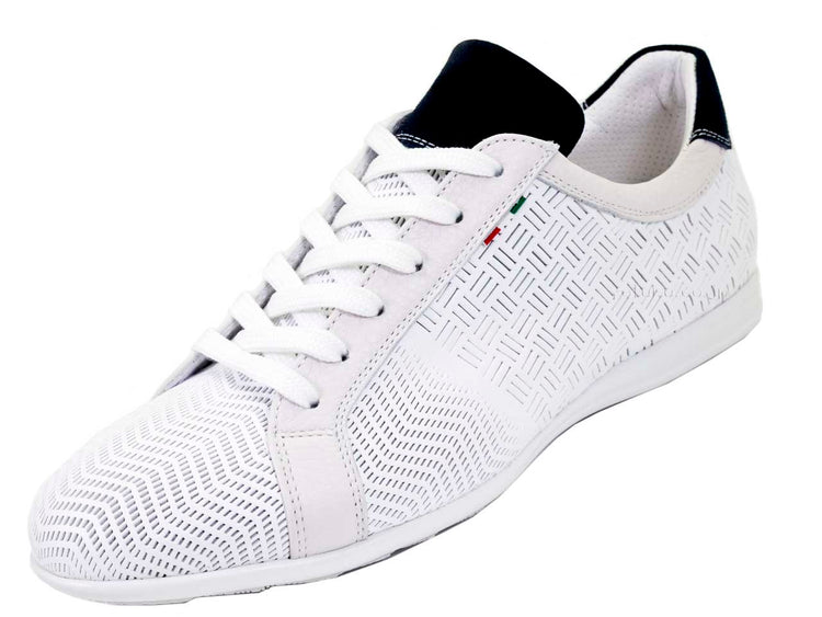 ジャンフランコ ラッタンツィ GIANFRANCO LATTANZI 6097 CALF WHITE/STAMPA/NVY