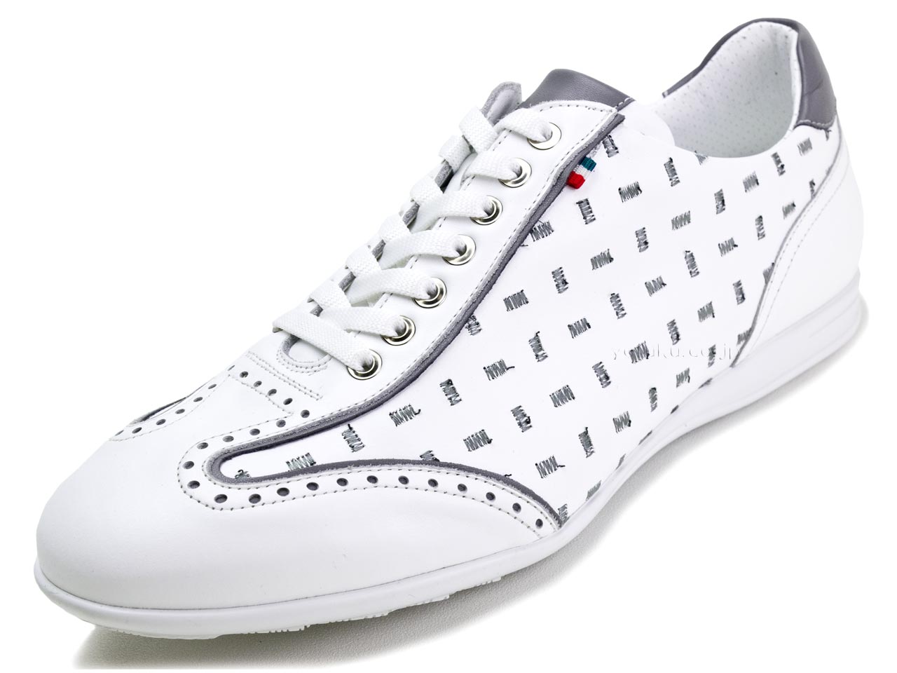 ジャンフランコ ラッタンツィ GIANFRANCO LATTANZI 8420 CALF WHITE/TRAPUNTO