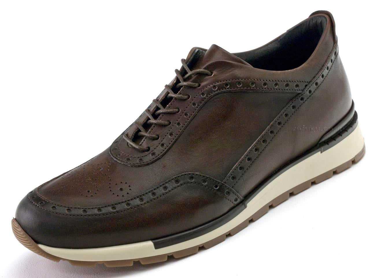 Dino Draghi F100 leather sneakers Dino Draghi F100 CRUST SFUMATO