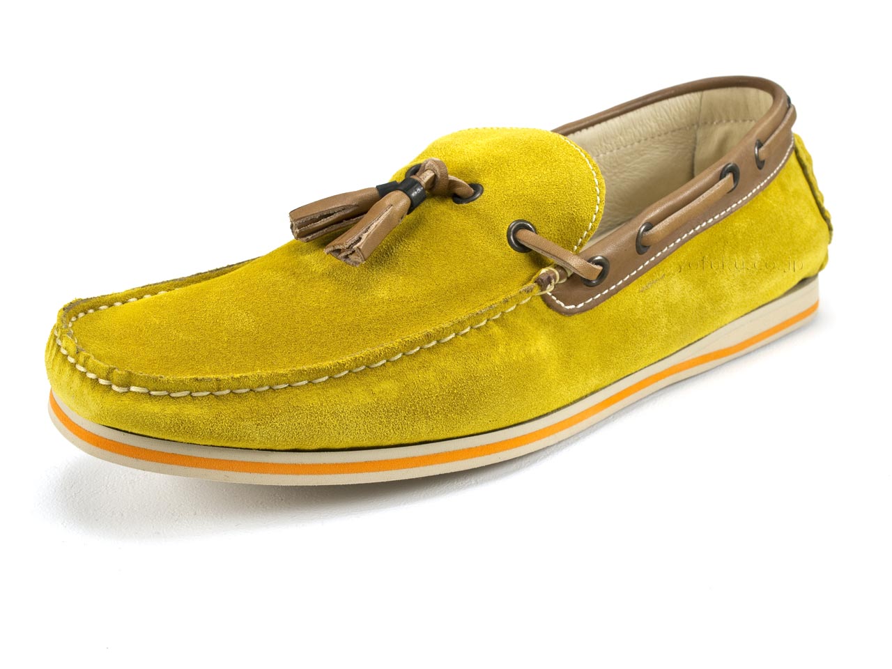 ディーノ ドラーギ 1400 モカシン Dino Draghi 1400 CAMOSCIO Ocra